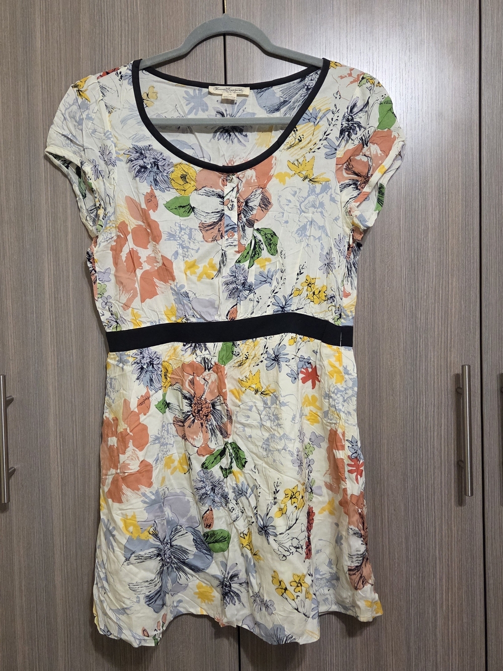 Floral Short Sleeve Dress